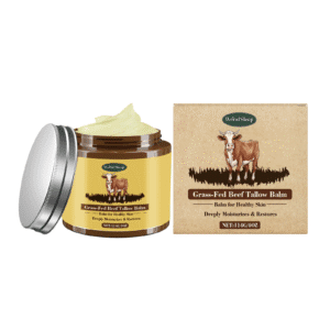 WoodSleep Honey Beef Tallow Cream - Moisturizes, Softens & Nourishes Skin