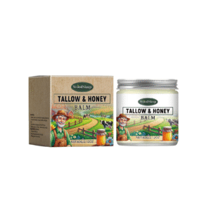 WoodSleep Tallow Honey Moisturizer for Dry Skin - Nourishing Hydration Cream