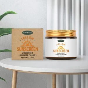 WoodSleep Tallow Protective Cream for Summer Sun - Gentle Non-Greasy Moisturizer