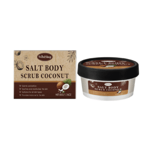 WoodSleep Coconut Body Scrub with Sea Salt - Exfoliating & Moisturizing