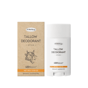 WoodSleep Beef Tallow Body Care Bar - Refreshing, Non-Sticky Skin Nourishment