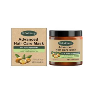 WoodSleep Moisturizing Hair Mask for Frizz Control & Hair Brightening