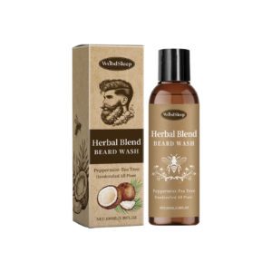 WoodSleep Beard Cleanser for Men - Gentle Moisturizing Wash