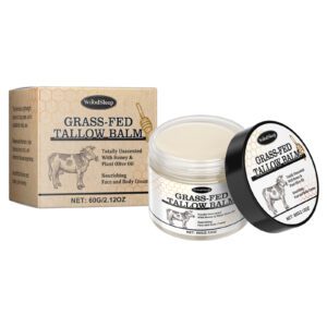 WoodSleep Butter and Grass-Fed Moisturizer for Dry Skin Relief and Nourishment