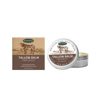 WoodSleep Tallow Face Cream with Honey & Jojoba - Hydrating Moisturizer