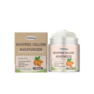 WoodSleep Almond Tallow Moisturizer - Refreshing Non-Sticky Skin Cream