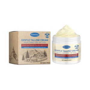 WoodSleep Grass-Fed Tallow Facial Moisturizer for Dry Skin Relief