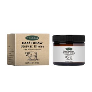 WoodSleep Tallow Moisturizing Cream for Face - Hydrating & Nourishing Skin Care