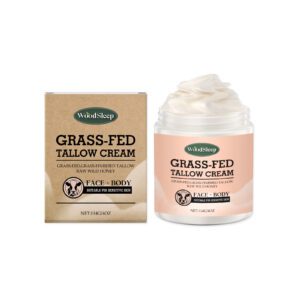 WoodSleep Honey Tallow Body Cream - Moisturizes & Soothes Dry Skin