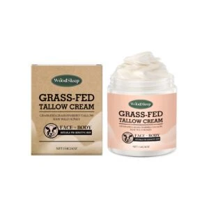 WoodSleep Honey Tallow Body Cream - Moisturizes & Soothes Dry Skin