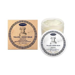 WoodSleep Honey Tallow Balm for Skin Nourishment, Moisturizing & Hydration
