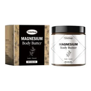 WoodSleep Body Magnesium Moisturizer - Hydrating & Nourishing Cream for Silky Skin
