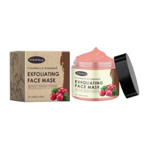 WoodSleep Cranberry Exfoliating Mask Hydrates and Cleanses Facial Pores