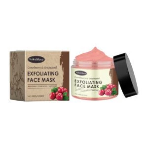WoodSleep Cranberry Exfoliating Mask Hydrates and Cleanses Facial Pores