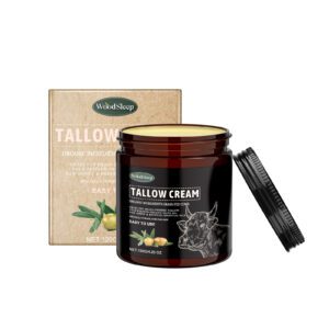 WoodSleep Tallow Creme Moisturizer for Acne and Eczema Care