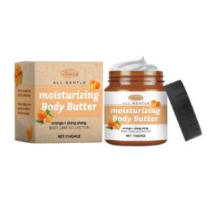WoodSleep Citrus Body Butter Moisturizer - Refreshing Gentle Skin Care