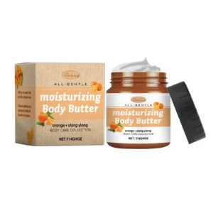 WoodSleep Citrus Body Butter Moisturizer - Refreshing Gentle Skin Care