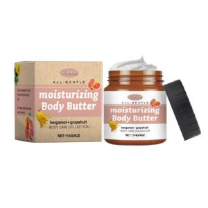 WoodSleep Body Butter with Bergamot & Grapefruit - Hydrating Moisturizer