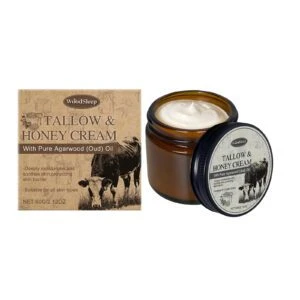 WoodSleep Tallow Skin Cream: Moisturizes & Relieves Dry, Red Skin
