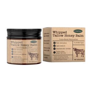 WoodSleep Tallow Skin Moisturizer for Dry Skin - Hydrating Body Cream