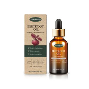 WoodSleep Beetroot Sleep Essential Oil - Moisturizing Body Oil for Bedtime