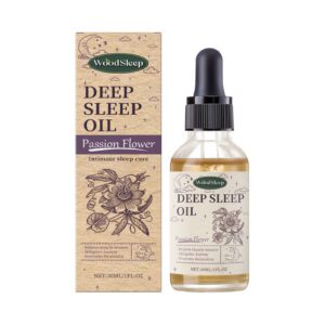 Passionflower Lavender Body Oil for Relaxation and Sleep