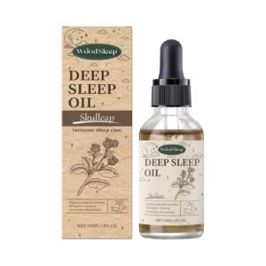 WoodSleep Scutellaria Sleep Essential Oil for Relaxation & Skin Care
