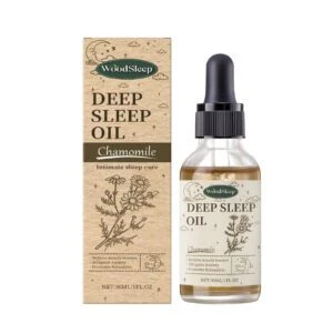 WoodSleep Chamomile Sleep Essential Oil - Hydrating Moisturizing Body Oil