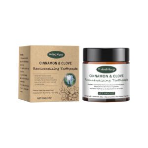WoodSleep Fresh Bentonite Toothpaste - Gentle Teeth Cleaning