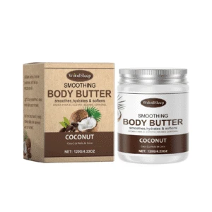 WoodSleep Coconut Cocoa Moisturizing Butter for Gentle Skin