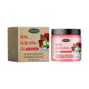 WoodSleep Rose Aloe Vera Hydrating Cream: Firming, Moisturizing & Repair for Sensitive Skin