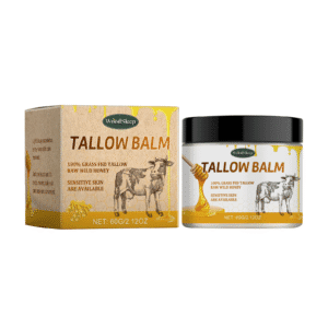 WoodSleep Grass Fed Tallow Moisturizing Cream for Tender Skin