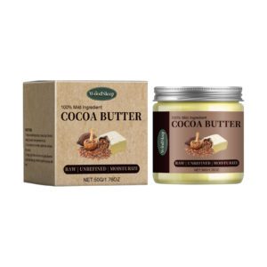 WoodSleep Cocoa Butter Moisturizer for Dry Skin - Hydrating & Nourishing