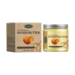 WoodSleep Mango Butter Moisturizer: Gentle Nourishing Cream for Face & Body