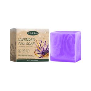 WoodSleep Lavender Scented Soap for Women - Moisturizing Body Bar with Lavender & Rose Oils