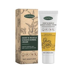 Woodsleep Gingergrass Ointment for Knees, Wrists & Muscles - Body Massage Cream
