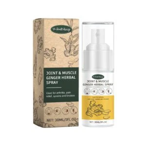 WoodSleep Ginger Joint Pain Relief Spray for Shoulder, Neck & Back
