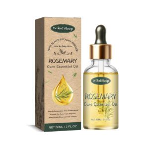 WoodSleep Rosemary Massage Oil for Skin Repair, Moisturizing & Acne Care