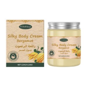 WoodSleep Bergamot Moisturizer: Hydrating Face Cream with Coconut & Argan Oil