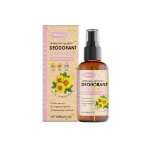 WoodSleep Sunflower Magnesium Oil Spray for Muscle Relief & Sleep Support